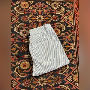 0 J. Crew Factory Stretch Seersucker Pants